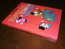 CARTONATO DISNEY TOPOLINO AL CIRCO DI PAPERINO I° EDIZIONE MONDADORI 1963