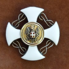 Medaglia Croce dell'Ordine della Corona d'Italia Epoca Originale