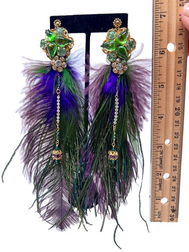 Orecchini swarovski ooak - orecchini,