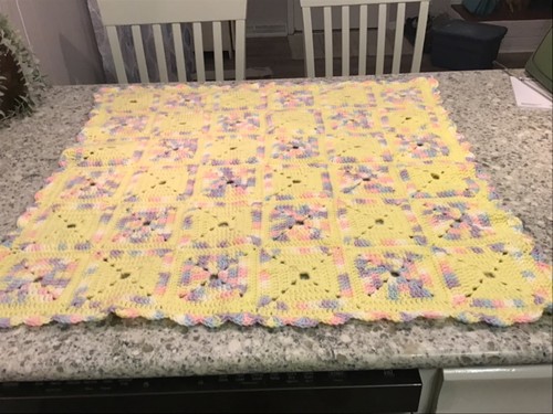 Coperta afgana bambino - , vintage