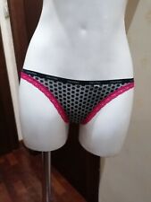 N. 2 Perizoma Nero CALVIN KLEIN TG. M bordo in merletto  Fucsia NUOVI