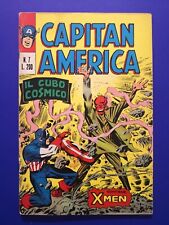 CAPITAN AMERICA CORNO 7 copertina TESCHIO ROSSO 