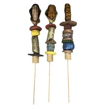 Set 3 pali piante giardino