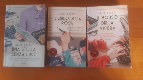Tre libri gialli alice - libri,