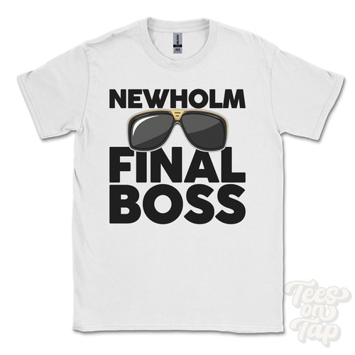 Maglietta newholm final boss - maglietta,