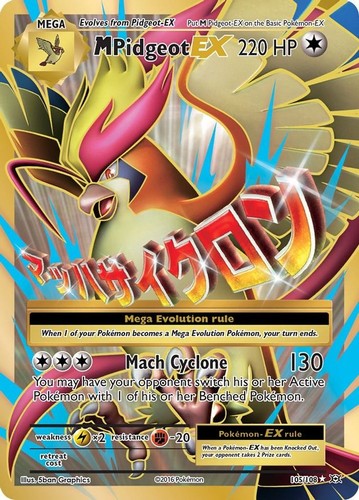 Mega pidgeot 105 108 - mega, ex