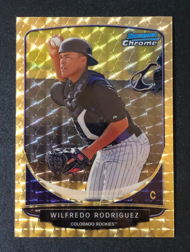 2013 bowman cromo wilfredo - cromo,