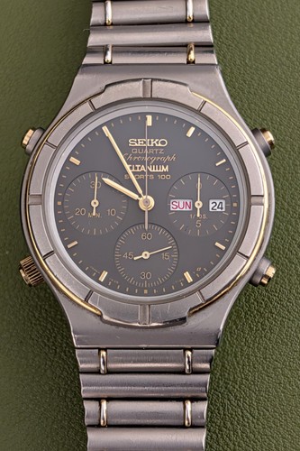 Seiko crono quartz 7a38 7130 - quartz,