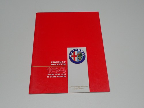 Alfa romeo 164 bollettino - romeo,