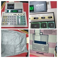 calcolatrice olivetti logos 452 corredo vintage