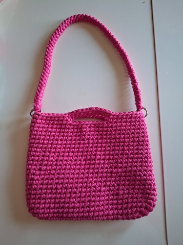 Borsa fatta mano uncinetto - fatta,