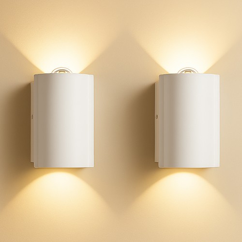 Set applique muro 2 led - set,