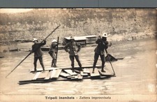 Africa Tripoli Inondata Zattera improvvisata F. piccolo non spedita