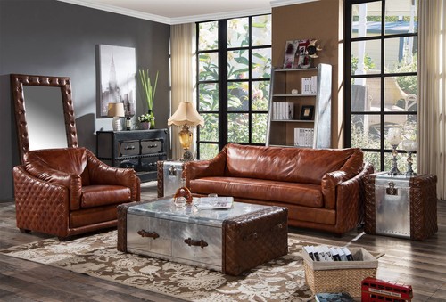 Divano chesterfield posti - divano, 3