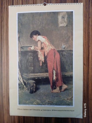 Calendario 1985 pittura - –,