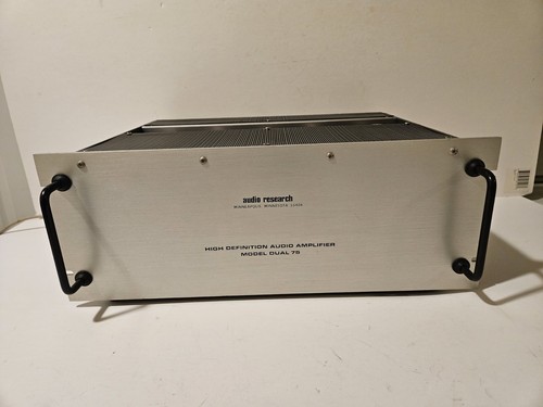 Audio research dual - audio, power
