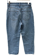 H&M Jeans Hose  High Straight Blau, Damen  Gr.38 # trend