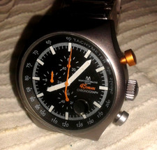 CRONOGRAFO VINTAGE NUOVO MONTRES DELUXE MILANO