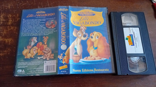 Vhs lilli vagabondo - lilli, il