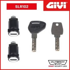 KIT CHIAVI / 2 SERRATURE SECURITY LOCK SLR102 [GIVI] TREKKER OUTBACK EVO SMART
