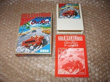 BOXED OUT RUN SEGA MARK 3 JAP IMPORT!