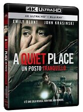 A Quiet Place - Un Posto Tranquillo (4K Ultra HD + Blu-Ray Disc) - Nuovo