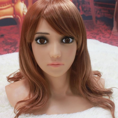 Maschera testa donna silicone