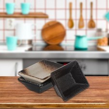  3 Pcs Piatti Portata Giapponesi Piatto Per Salsa in Ceramica Di Condimento