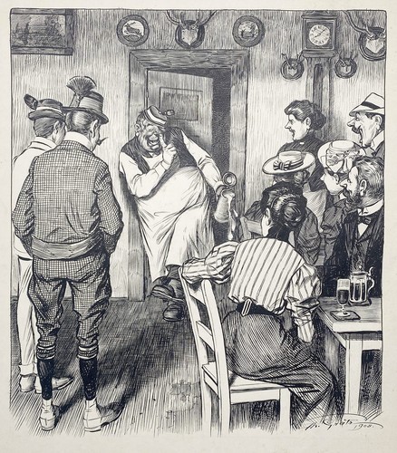Theodor grätz oste - oste, ubriaco