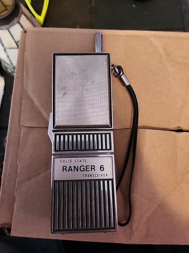 Walkie talkie vintage ranger - talkie,