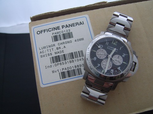Cronografo panerai luminor - cronografo,