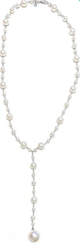 Collana rosario perle - perle, di