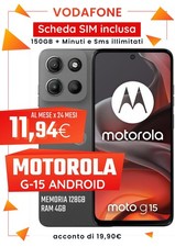 Smartphone motorola g15 - +, sim