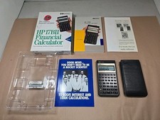 HP 17BII calcolatrice