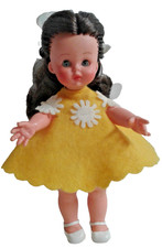 Vintage Furga Mini Doll