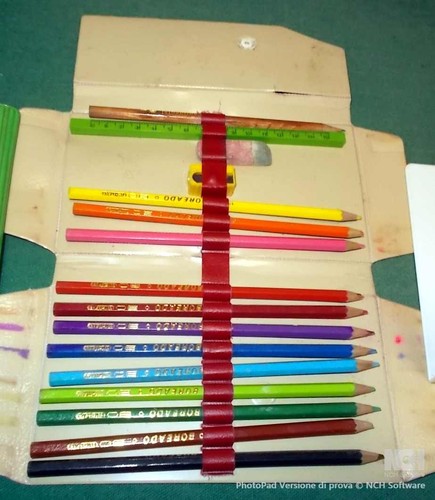Astuccio vintage scuola - astuccio,