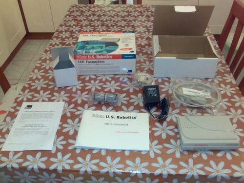 Modem fax 56k v92 - modem,