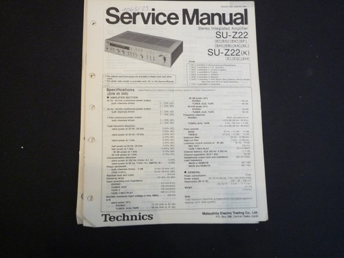 Manuale servizio originale - di,