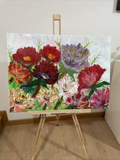 quadro moderno dipinto a  mano