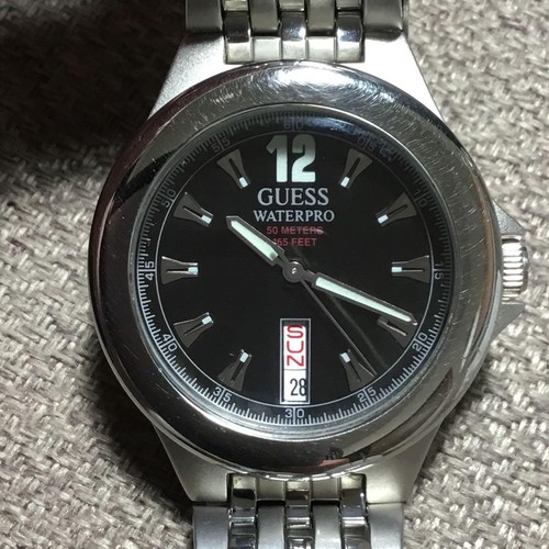 Guess 50m mens wristwatch - guess,