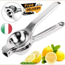 Spremiagrumi manuale per limone, estrattore di agrumi in acciaio inox