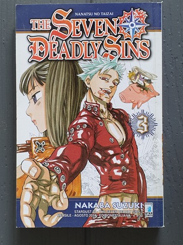 Manga the seven deadly sins - seven,