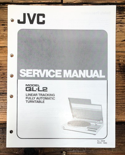 Jvc l2 - jvc, ql-l2