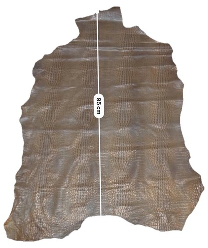 Pelle marrone vera - pelle,