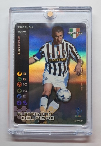 Card del piero - card, football