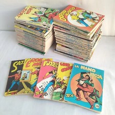 47 NUMERI TEX 1964 350 LIRE 1 LA MANO ROSSA 2 UNO CONTRO VENTI 3 FUORILEGGE 4 5