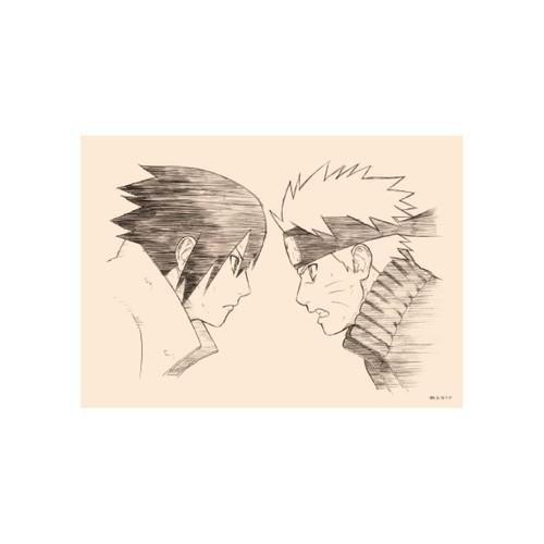 Adesivo poster naruto - poster, &