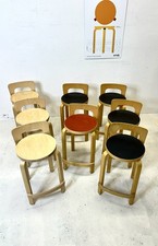 Originale vintage Alvar Aalto K65 sgabello da bar chair sedia ARTEK seggiolone MidCentury