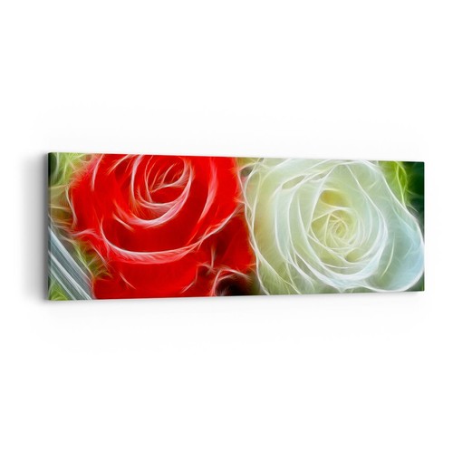 Quadro tela 90x30cm fiori - tela,