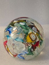 Fermacarte in vetro artistico